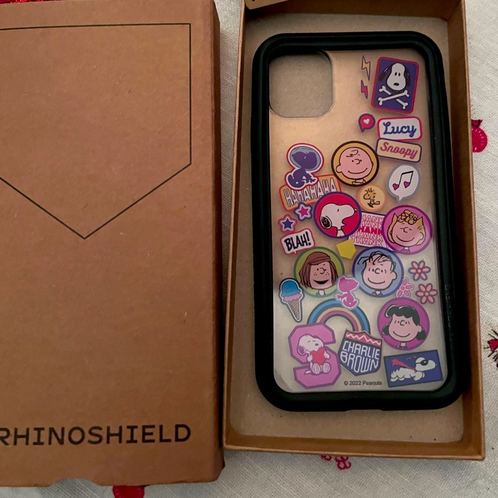 Peanuts- brand new IPhone 11 Rhinoshield case.